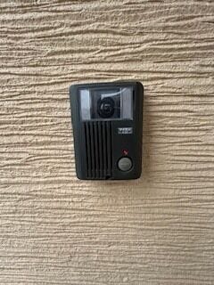 モニタドアフォン訪問者の確認