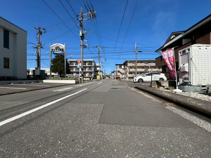 2026/2/17現在
建築中 前面道路です。