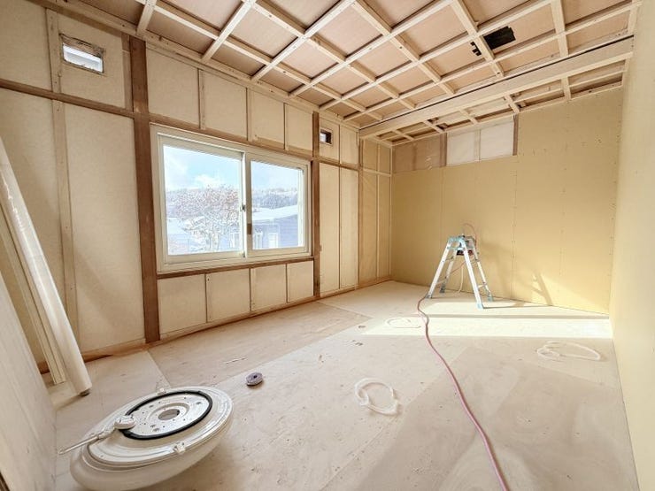 和室を洋室に間取り変更しました。