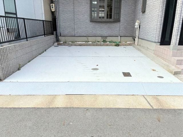 ゆとりある駐車スペース