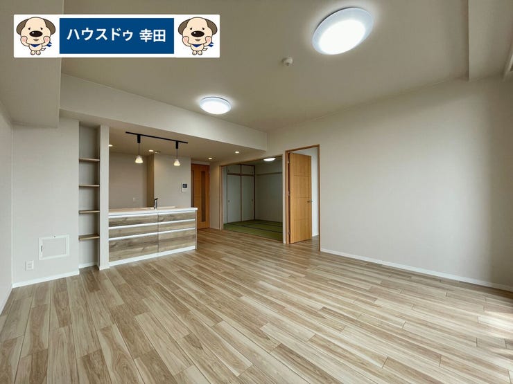 広々17.9帖のLDK!
南向きで陽当たり良好です♪