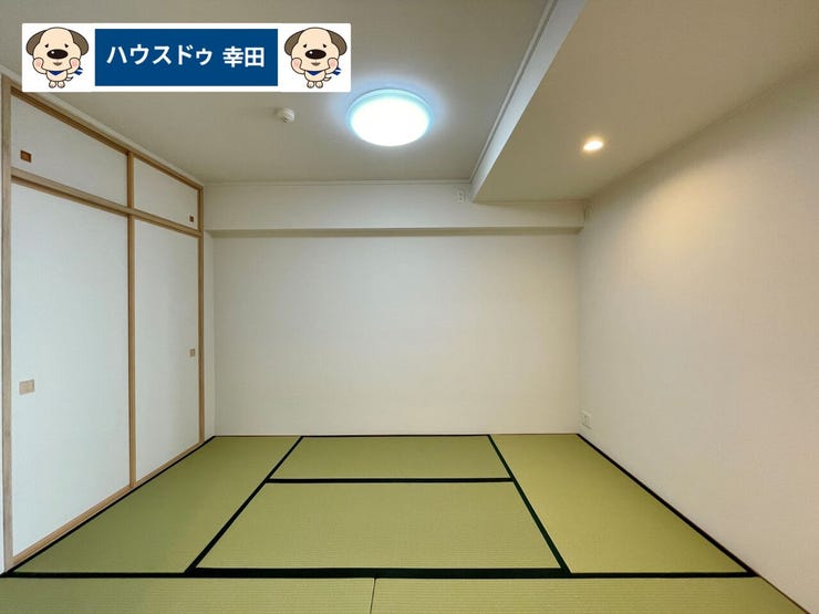 6帖の和室
リビング横に隣接しており、客間やお子様のお昼寝などに!