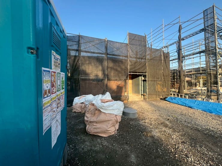 2026/2/21現在 建築中