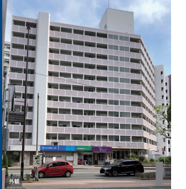 【外観】
藤崎駅まで徒歩5分、西新駅まで徒歩7分の好立地!