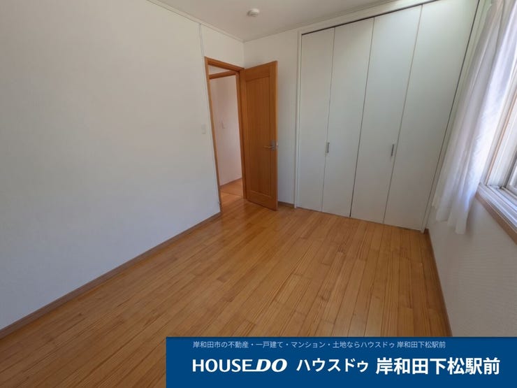 大型クローゼットで毎日すっきり。お部屋を広く、美しく使える機能的な一室♪
※イメージ写真