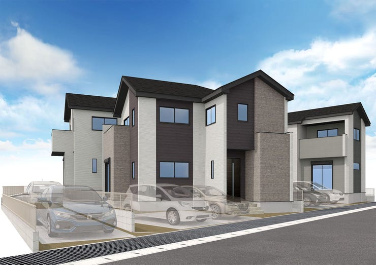 【外観】
外観パース