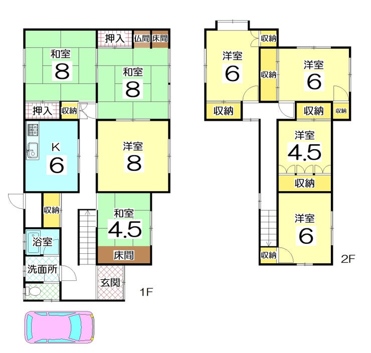 【間取り】
買い物便利な立地です♪