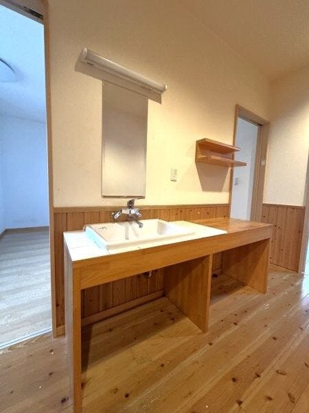 2階の洗面台です♪