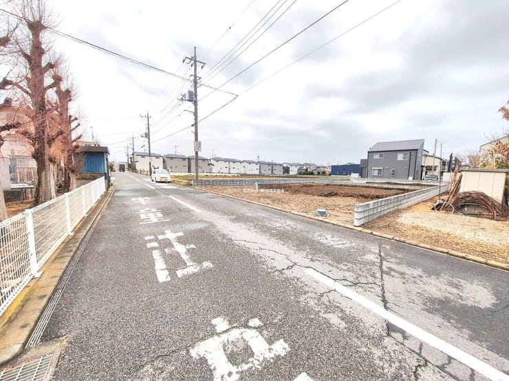 ◎前面道路(2/17撮影)