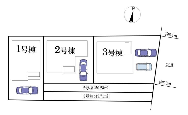 ◎区画図:3号棟