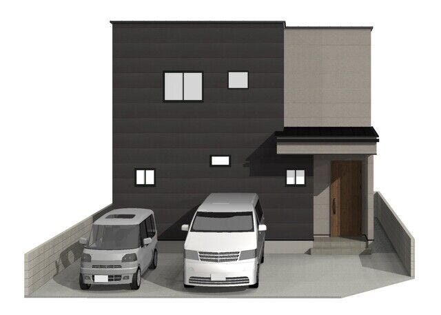 【外観】
外観パース