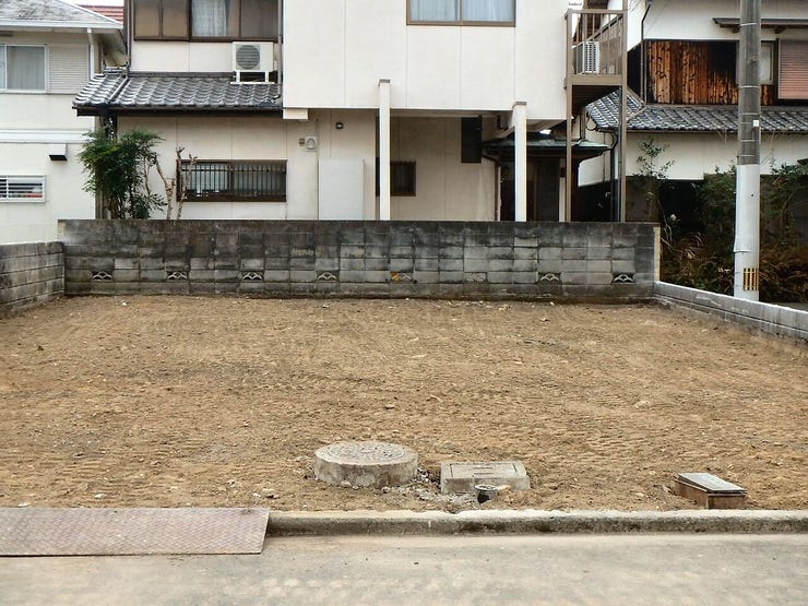 建設地を北側より撮影 2026.02.22