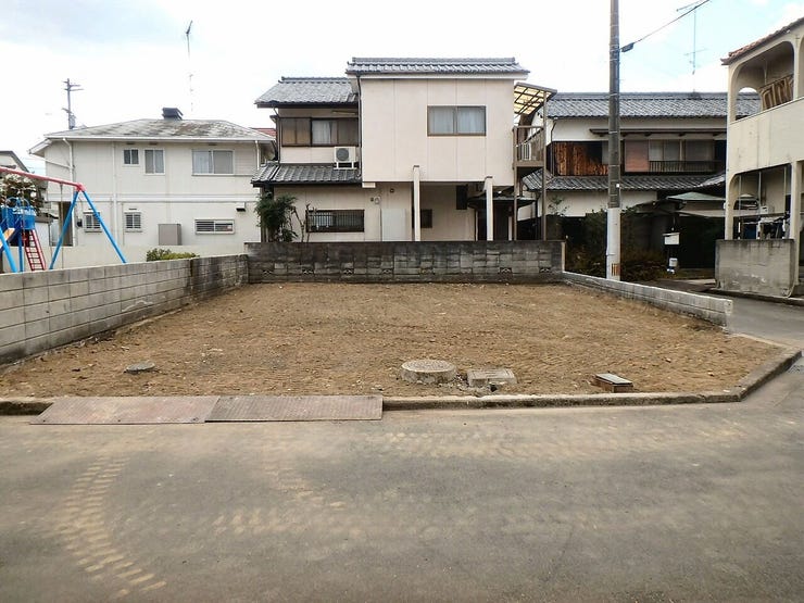 建設地を北側より撮影 2026.02.22