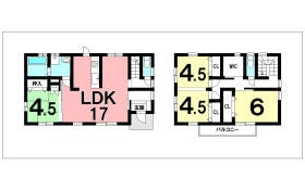【間取り図】
みなみの家　建物税込み
標準仕様【オール電化、省令準耐火仕様、食洗器、浴室暖房乾燥機、温水便座洗浄、トイレ2ヵ所、全居室照明付き、アンテナ、吹き付け断熱、地盤保証20年、住宅設備保証10年など】