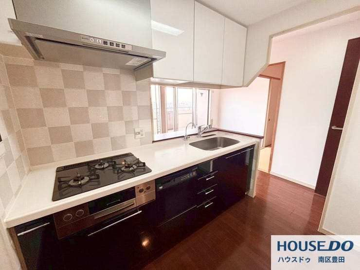 三口コンロ・グリル付!