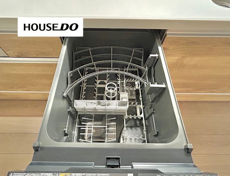 食洗機付で、家事時間を10分短縮できます!