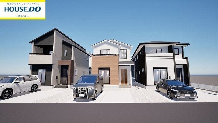 【外観】
1~3号棟完成イメージです♪
2026年3月完成予定