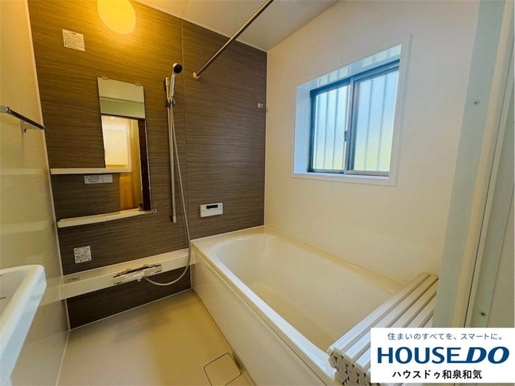 清潔感のあるバスルーム