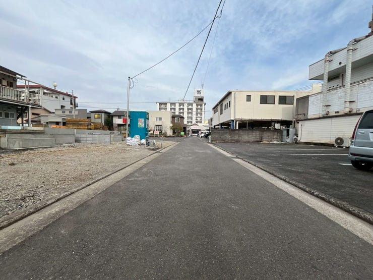 2026/2/24現在 建築中
前面道路です。