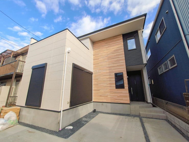 【外観】
◎外観(2/13撮影)
建物完成!ご見学可能です!