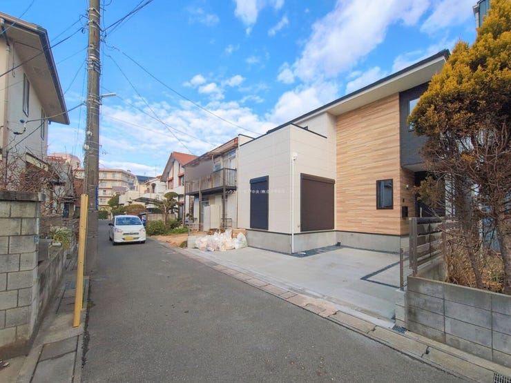 ◎前面道路(2/13撮影)