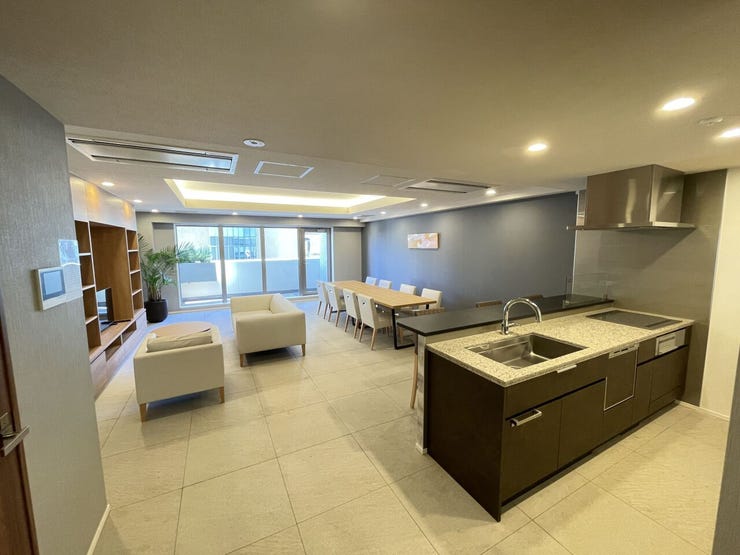 共用スペースゲストルームもゆとりとくつろぎの空間です