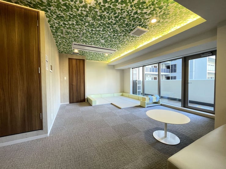 共有施設キッズルーム、お子様もいらっしゃる方もあんしんです