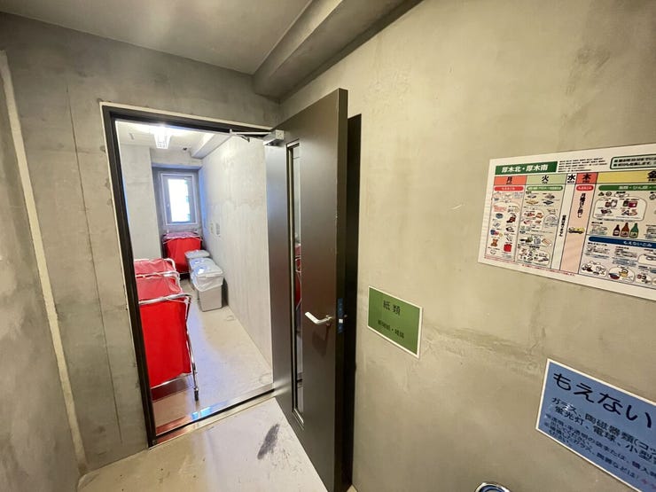 各階にゴミステーションを完備