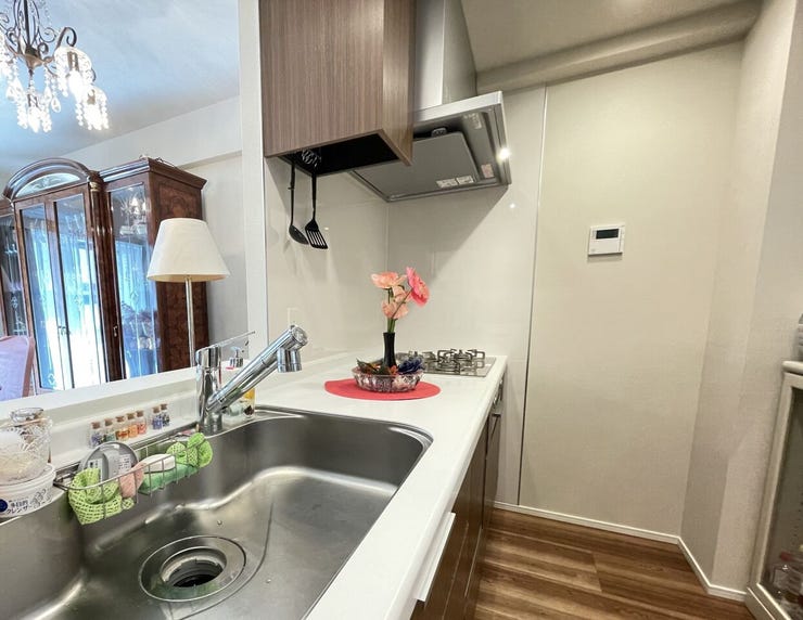 LDKのカウンターキッチン