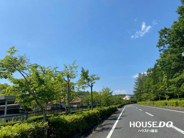 歩道も整備されて、安心して散策できます。