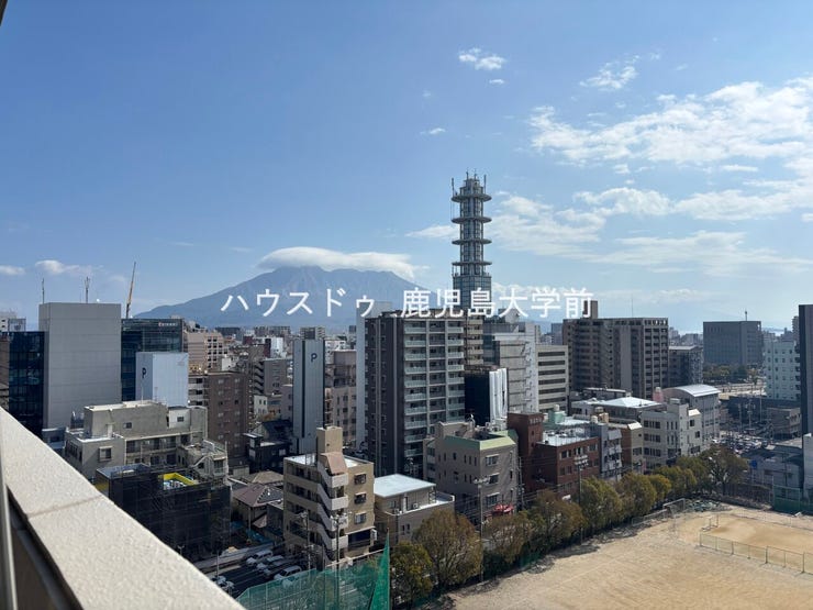 高層階の特権 加治屋町周辺のパノラマビュー