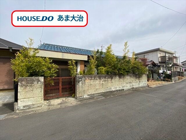 【外観】
名鉄津島線「木田」駅 徒歩約10分。通勤通学も安心◎周辺にはコンビニやドラッグストア等も充実のあま市木田エリア。解体後更地渡しの建築条件なしの土地です。