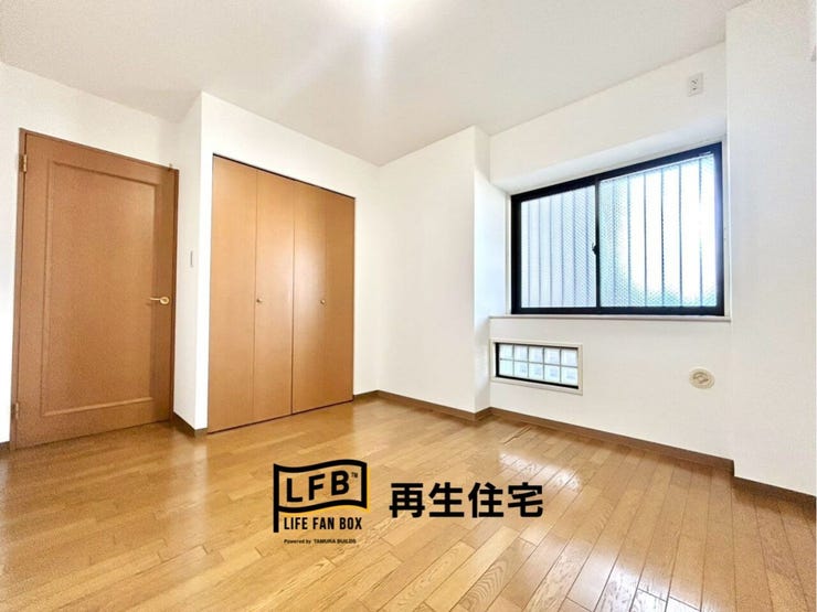 各部屋には収納完備♪