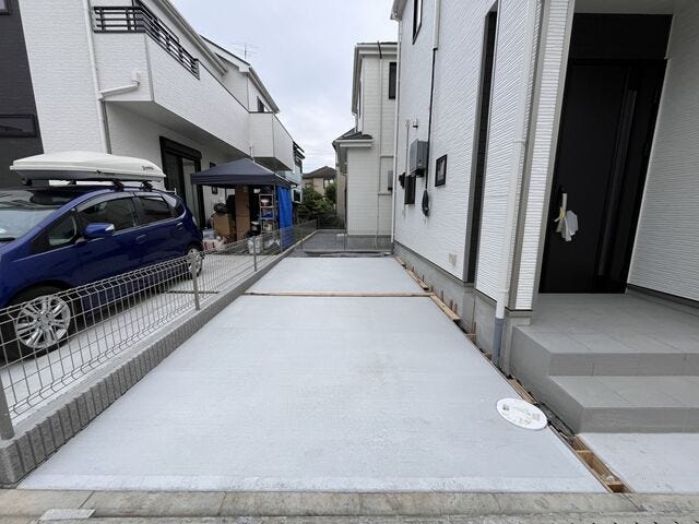 駐車場:駐車は2台可能です。