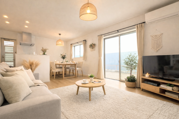 ※画像はイメージです。
実際の写真に家具や調度品をCG合成したものです。
(家具等は販売に含まれておりません)