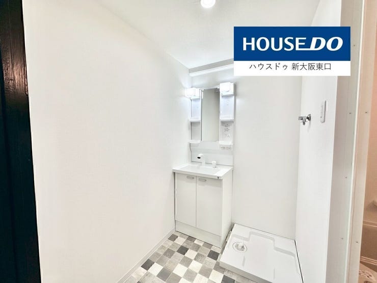 洗面台は新品
シャンプードレッサです。