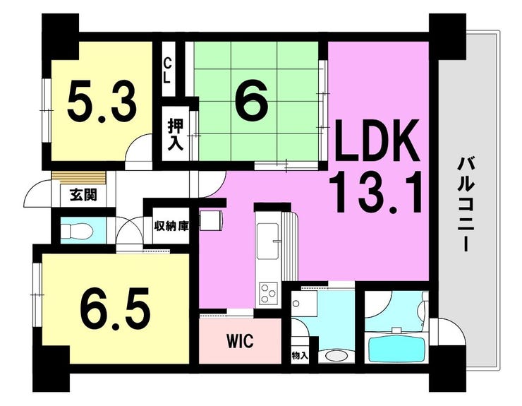 常盤１丁目 Ｆステージ鹿児島中央弐番館　Ａ棟