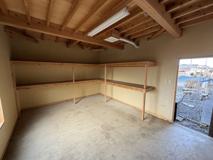 室内(2026年2月)撮影
◎現地案内予約受付中!◎
広めに設けられているため、DIYの作業スペースとしてもお使いいただけます◎
