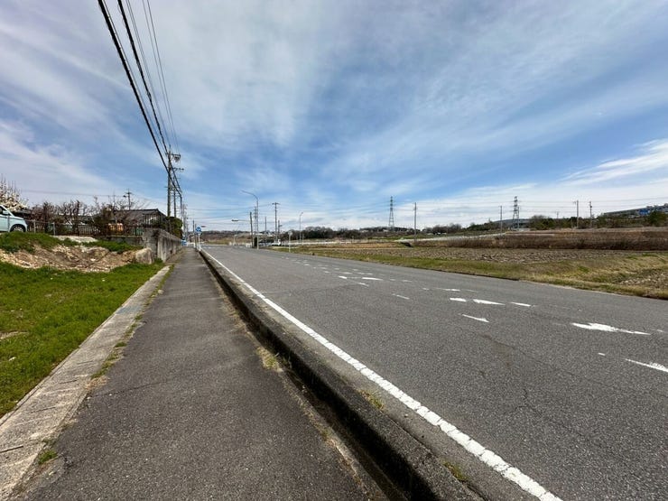 *前面道路*