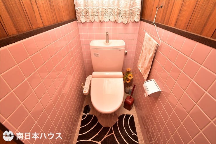 【トイレ】温水洗浄便座付きのトイレです!