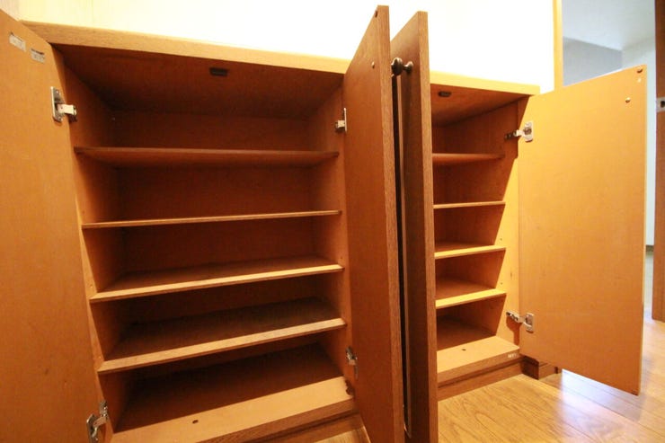 【玄関収納】多くの靴を収納できます。お客様を迎える玄関をいつでも綺麗に。