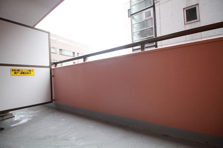 洗濯物を干すスペースとしても十分な広さがあります。