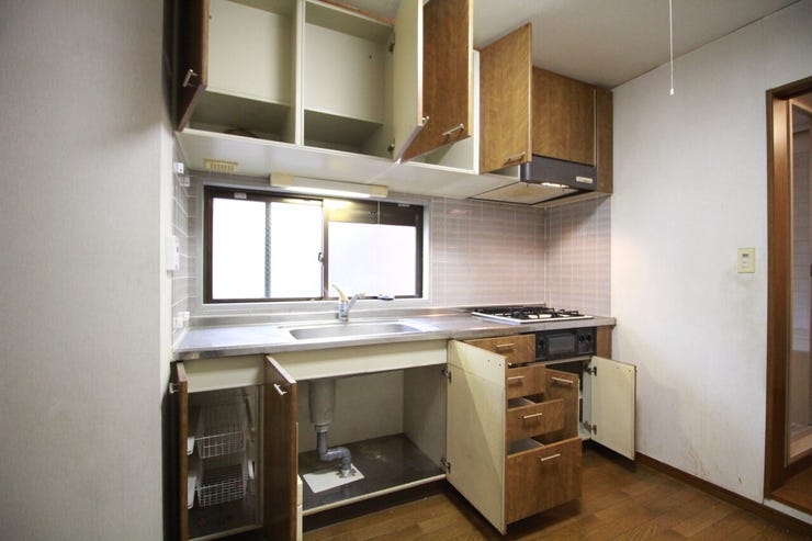 広々とした作業スペースがあり、お料理がはかどりそうなキッチン。