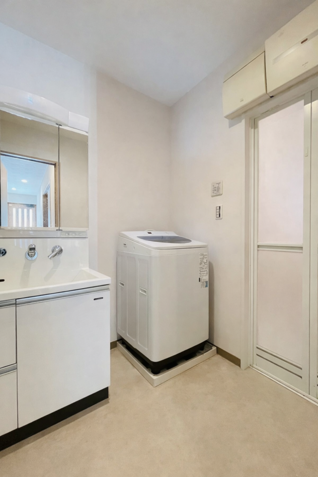 生活動線の取りやすい洗面所スペース★