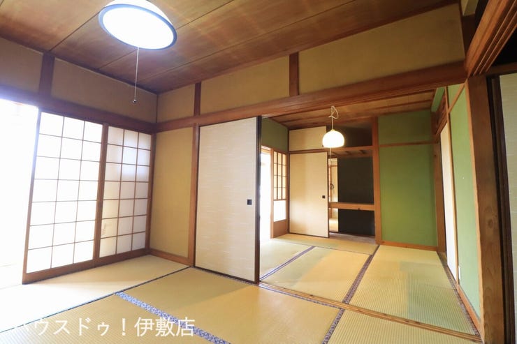 【和室6帖】
広縁から暖かい光が入りやすい和室です