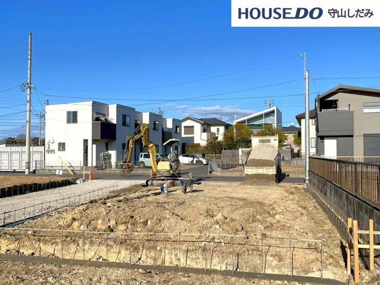 【外観写真】
【建築中 造成段階】家づくりの過程を共有できる、今だけの特別な体験!建築途中の住まいだからこそ感じられるリアルな安心感。未来の生活を想像しながら、じっくり選ぶ理想の住まいがここにあります。