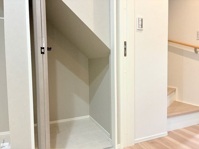 デッドスペースを無駄なく活用した収納