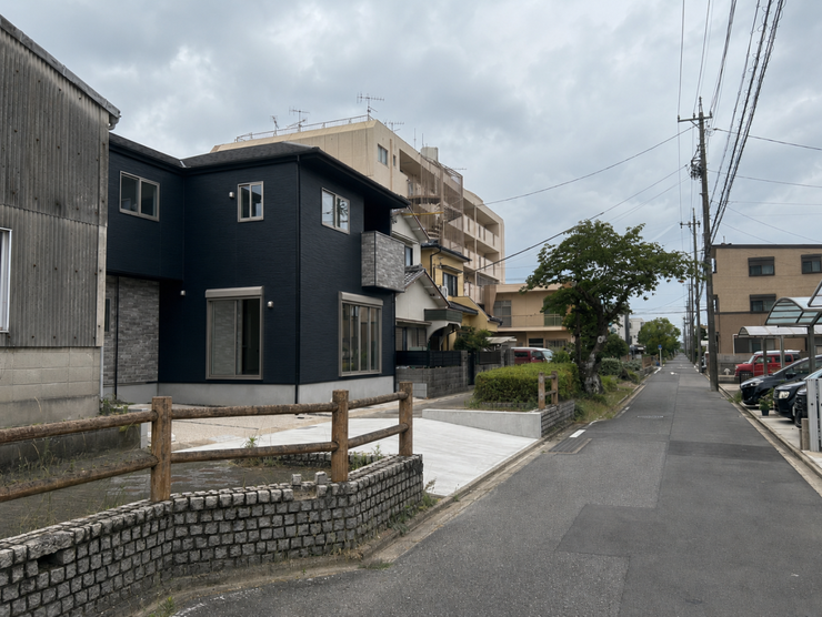 交通量も少なく、静かな住環境