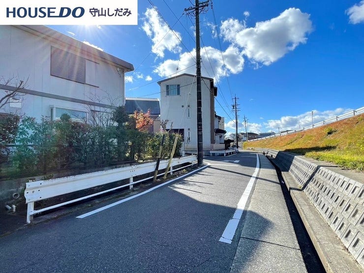 【前面道路】実際の交通量、日当たり、風通しは現地を見てみましょう♪現地を実際に見ていただくことでしか分からない情報が沢山あります!ご案内させていただきます!お気軽にお問い合わせください♪