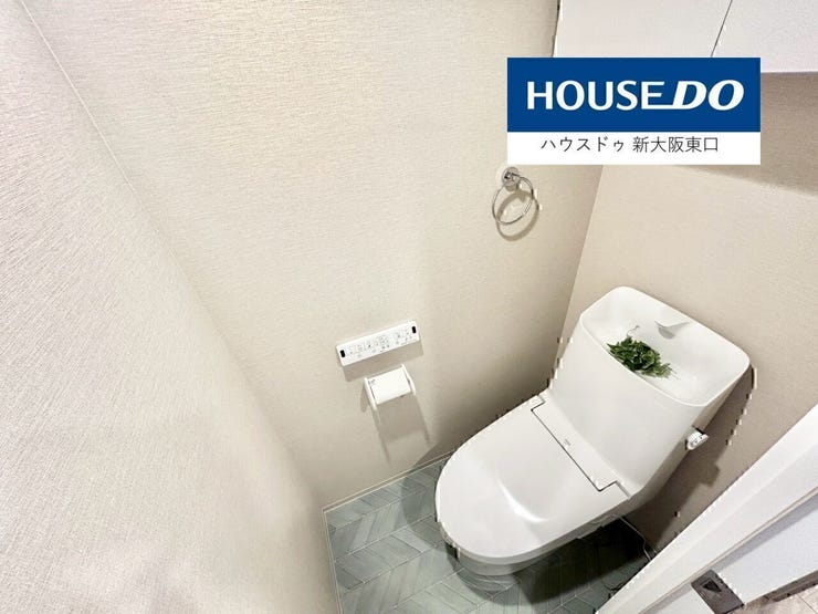 【新調】
おトイレは最新式を導入!ウォシュレットもついています